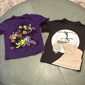 Disney Set of 2 Halloween Kids Tees